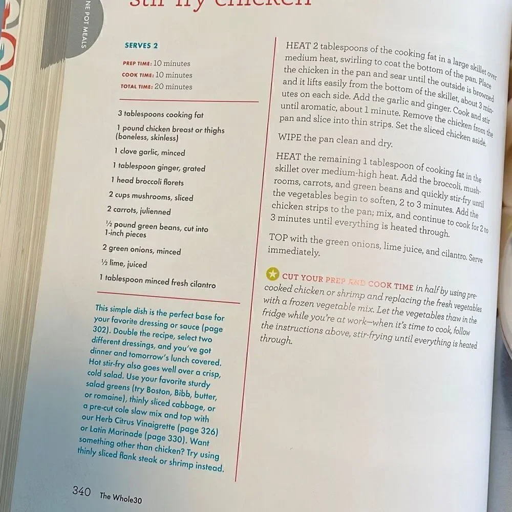 The Whole 30 The 30 Day Guide to Total Health and Food Freedom